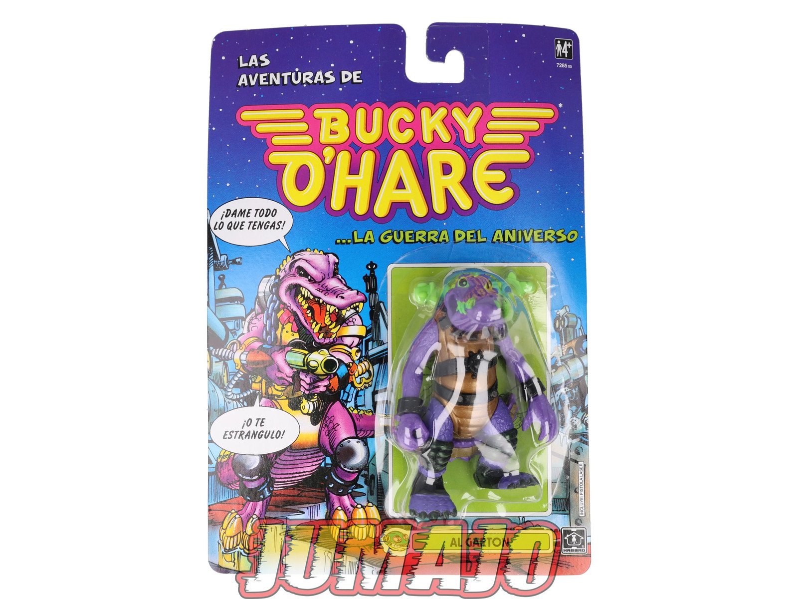 BLI57 Figurine PVC HASBRO 1991 Bucky O Hare Al Garton Al Neg